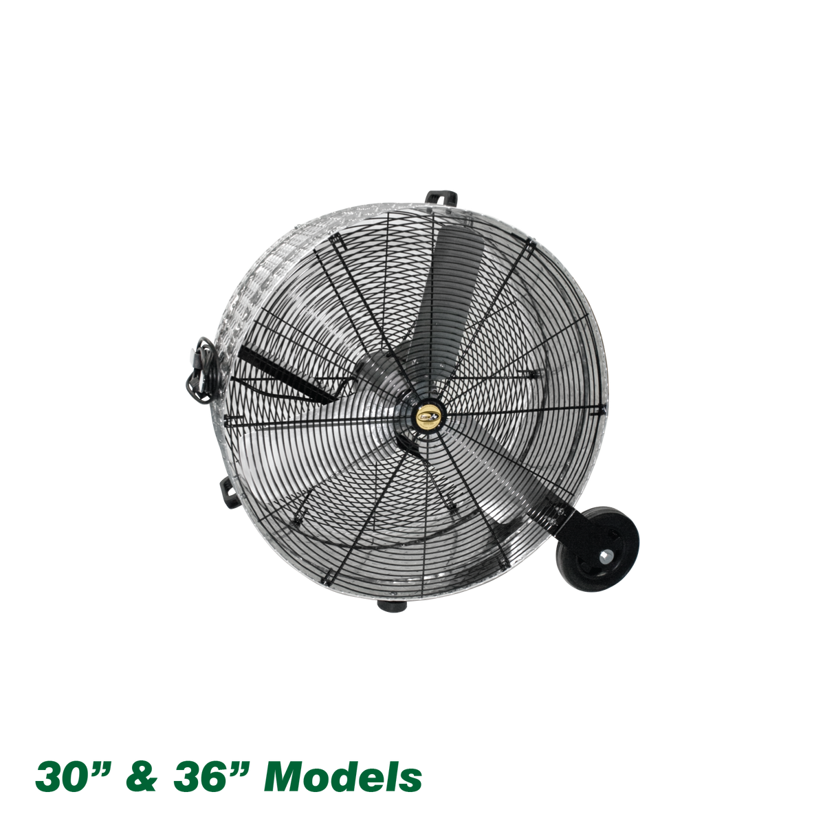 J&amp;D Manufacturing Diamond Brite Portable Drum Fan