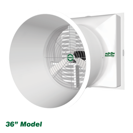 J&D Manufacturing Legend Fiberglass Exhaust Fan