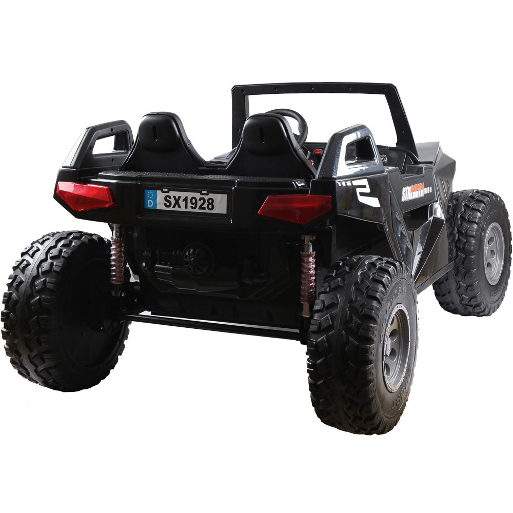 MotoTec Baja UTV 4x4 24v Carbon Fiber